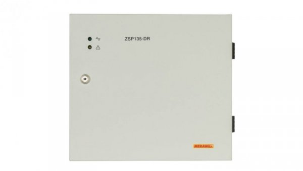 Zasilacz urządzeń przeciwpożarowych 2A, 2x18Ah bez akumulatorów ZSP135-DR-3A-1