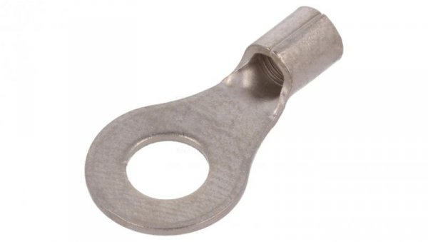 Końcówka oczkowa M6 3÷6mm2 zaciskanie na przewód niklowany 323063