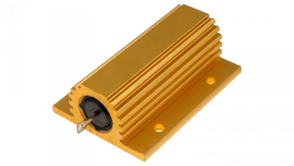 Rezystor drutowy z radiatorem przykręcany 100W 100 Ohm 1625999-1