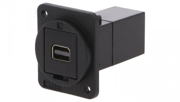 Łącznik Mini DisplayPort gniazdo z obu stron FT 19x24mm CP30202X