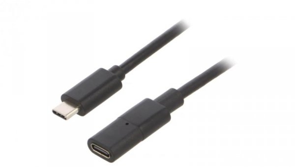 Kabel USB C gniazdo - USB C wtyk 0,75m FCR72002