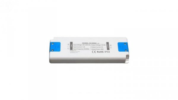Zasilacz meblowy do taśm LED IP44 12V 60W