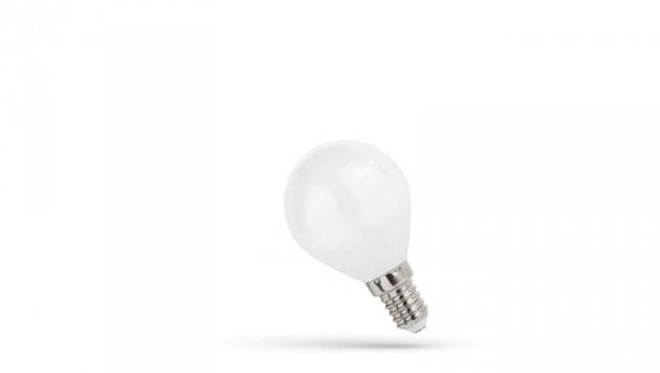 Żarówka LED E14 kulka 4W barwa ciepła 3000K WOJ+14504 Spectrum