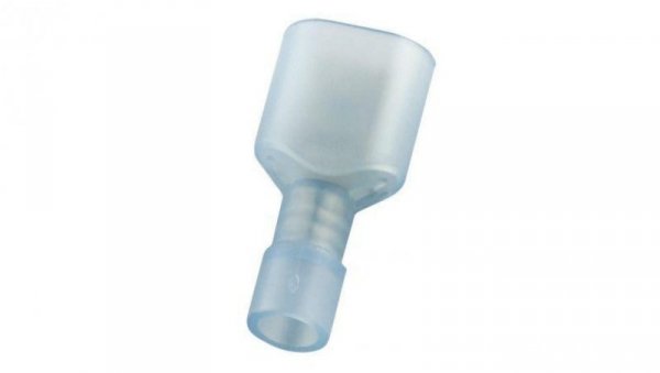 Konektor płaski Męski 0.8 x 6.35mm 1.5 › 2.5 mm2, 16 › 14 AWG długość 24mm Izolacja: Izolowane /100szt./