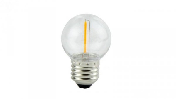 LEDOM E27 1W 2700K 50lm 220-240V FILAMENT G45