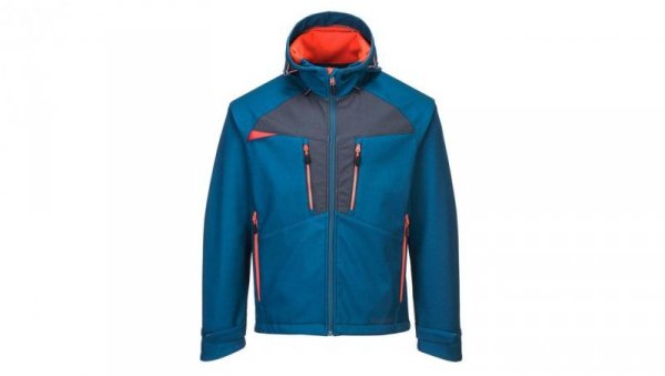 KURTKA SOFTSHELL DX474 NIEBIESKI ROZMIAR XL
