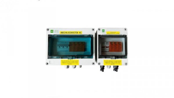 Set DC+AC Skrzynka PV przyłączeniowa 1-stringowa DC1S3P+AC3P4P