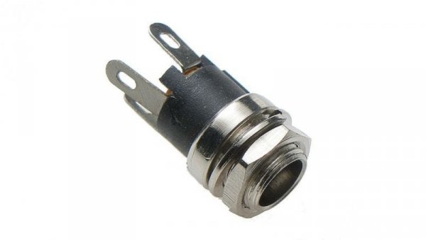 Gniazdo DC 5.5x2.5 do obudowy metalowe