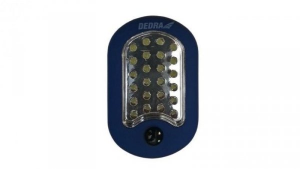LATARKA LED 24 + 3 OWALNA Z BATERIAMI
