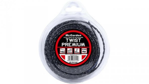 ŻYŁKA DO WYKASZARKI TWIST PREMIUM 3.0MM 15M