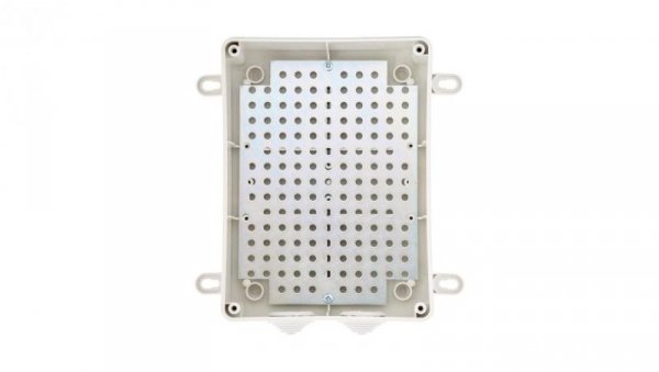 Blacha montażowa 176x128mm do ABOX-M, otworowana w rastrze 10,8mm, typu ADD-MPM