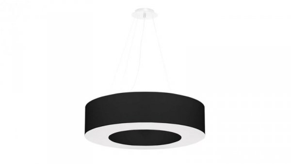 Żyrandol SATURNO 70 czarny