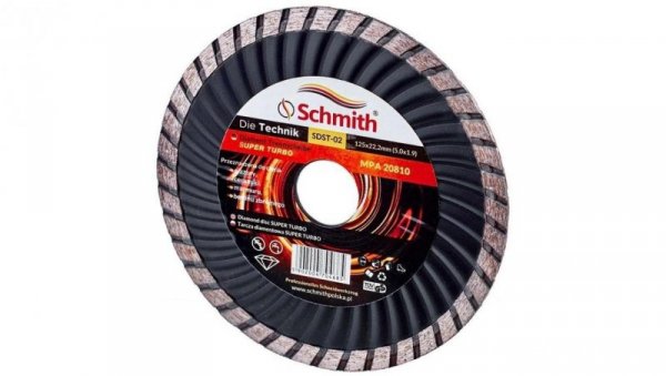 Tarcza diamentowa 230 do betonu zbrojnego glazury SCHMITH