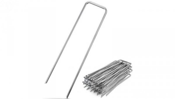 Szpilka metal.galw.U 7cm/15cm-100szt LUZ ATSMGU1715/100L BRADAS
