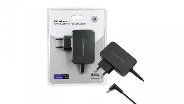 Qoltec Zasilacz do ultrabooka laptopa Asus 45W 19V 2.37A 3.0*1.0