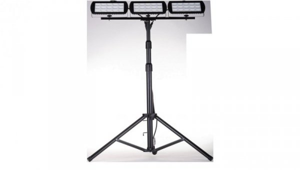 Projektor LED 3x45W na statywie czarny 3x4500lm 6400K GW-0036