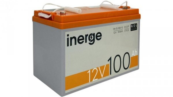 Akumulator GEL 12V 100Ah INERGE