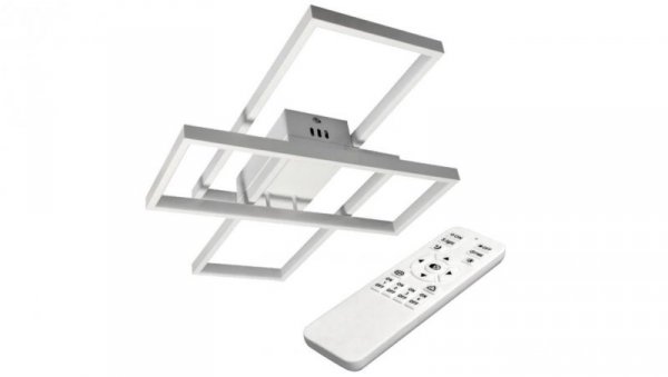 Lampa Sufitowa Żyrandol LED LVT 72W CCT GALAXIS ORION Biały + Pilot Sterujący