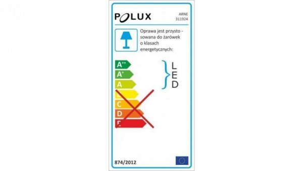 Lampa zewnętrzna oprawa ogrodowa wisząca ARNE E27 GOLDLUX