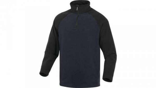 Bluza polar poliester ALMA, kolor: granatowo-czarny, rozmiar: M / ALMAMNTM