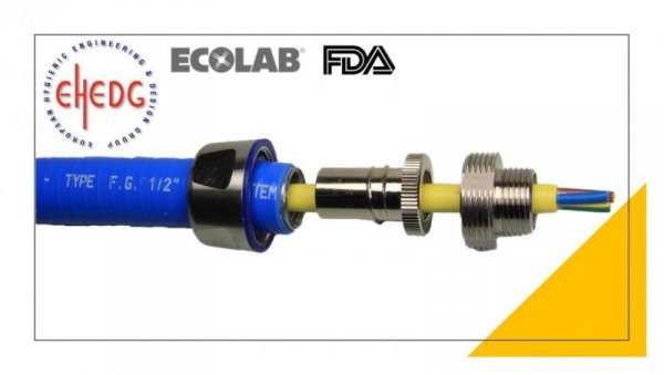 Dławik do peszla Sealtite 3/8 IP 68/69 M16x1,5 Hygienic Design stal nierdzewna 742.016.9