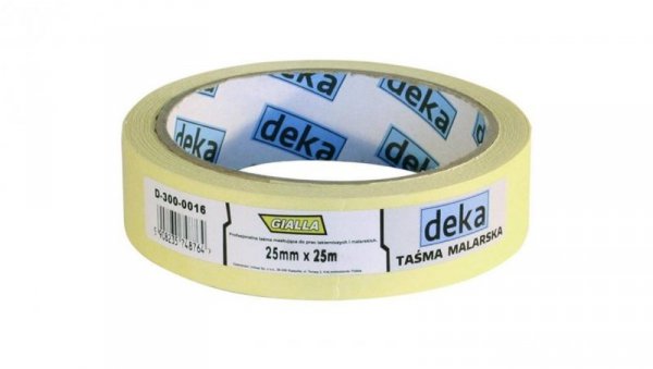 TAŚMA MALARSKA GIALLA 30MM*25M