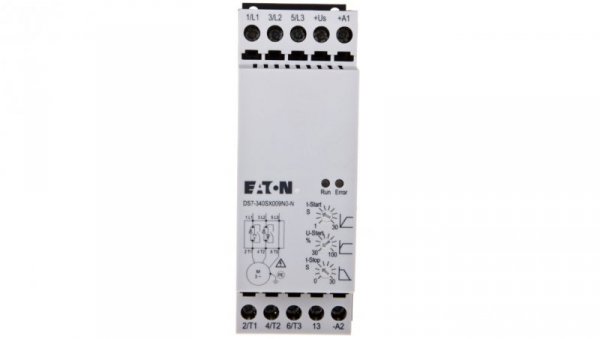 Softstart 3-fazowy 400VAC 9A 4kW/400V Uc=24V AC/DC DS7-340SX009N0-N 134910