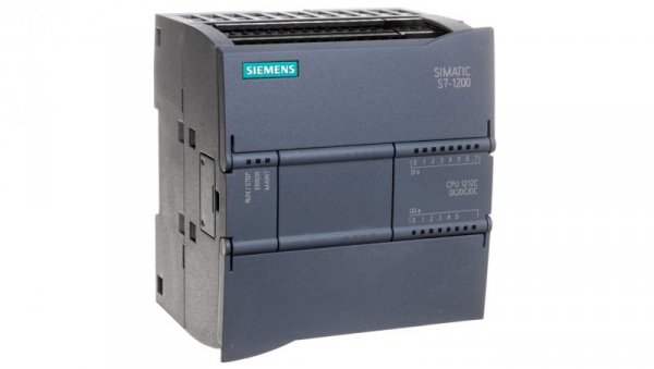 Sterownik PLC SIMATIC S7-1200 CPU 1212C DC/DC/DC 8DI 6DO 2AI 75kB 6ES7212-1AE40-0XB0