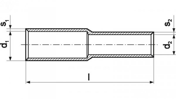 Złączka Cu redukcyjna KLR 300-240 /20szt./