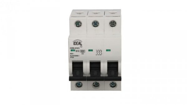Wyłącznik nadprądowy 3P B 10A 6kA AC KMB6-B10/3 VDE 23164