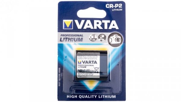Bateria fotograficzna litowa CR-P2 1450mAh 6V PHOTO