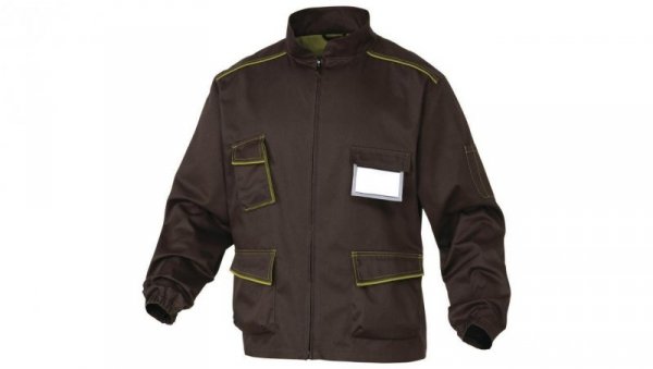 Bluza PANOSTYLE z poliestru (65) bawełny (35) 235 g/m2 kolor brązowo-zielony rozmiar 3XL CORP M6VESMA3X