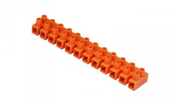 Złączka PA 10 - 1/2m/m2 12-torowa 15A (pomarańczowa) 222892 /1szt/