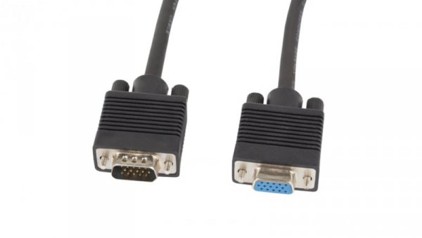 Przedłużacz kabla monitorowego VGA D-Sub(15-pin) ekran + ferryt 1,8m CA-VGAC-10CC-0018-B+
