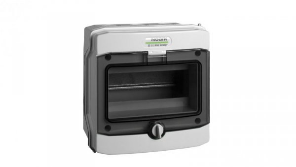 PHS 8T Obudowa n/t, IP65 8 moduły, drzwi transparentne NE101493