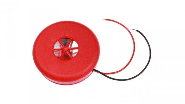 Sygnalizator Buzzer 24V DC alarmowy 100dB czerwony B2-A