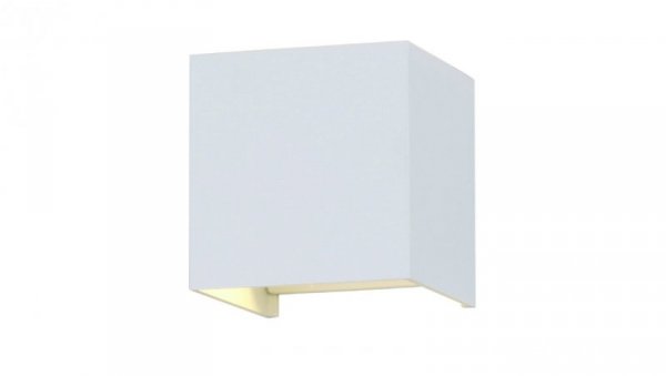 Kinkiet LED VT-759 6W 3000K 660lm BIAŁY KWADRAT IP65 A++ 7079