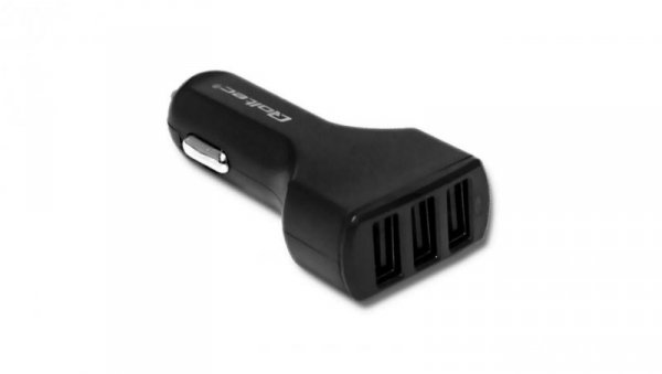Qoltec Ładowarka samochodowa 12-24V 24W 5V 4.8A 3xUSB