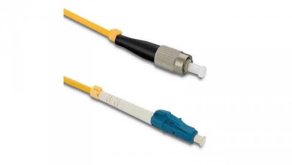 Qoltec Patchcord światłowodowy FC/UPC - LC/UPC Singlemode 9/125 G652D Simplex 15m