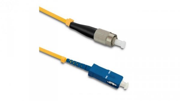 Qoltec Patchcord światłowodowy FC/UPC - SC/UPC Singlemode 9/125 G652D Simplex 3m