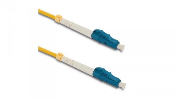 Qoltec Patchcord światłowodowy LC/UPC - LC/UPC Singlemode 9/125 G652D Simplex 1m