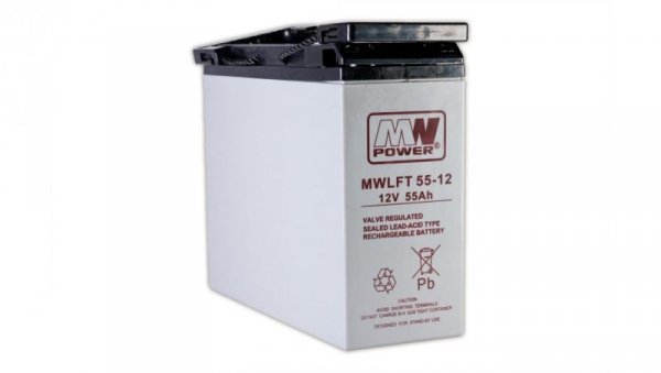 Akumulator AGM 12V 55Ah (227x106x222mm) MWL FT 55-12