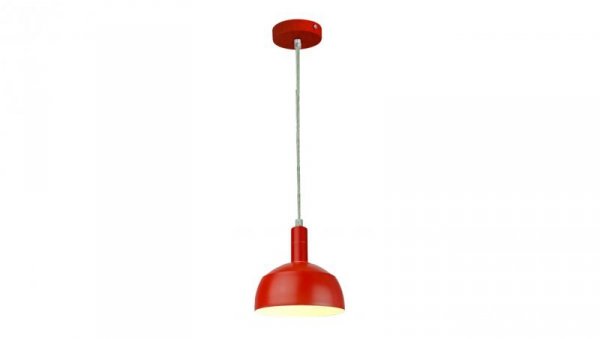 Lampa Wisząca VT-7100 E14 Max. 60W Czerwona 3924