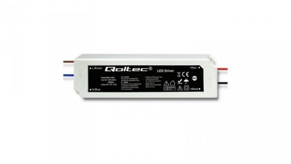 Qoltec Zasilacz impulsowy LED IP67 100W 12V 8.3A Wodoodporny Biały