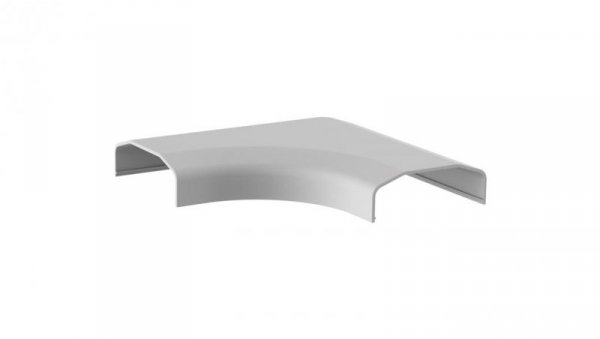 Listwa maskująca do kabli narożna Maclean MC-697 W 127x127x21,5 mm plastik systemowa MC-697