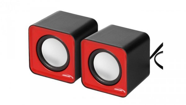 Głośniki komputerowe 6W USB RediBlack Audiocore AC870 R AC870