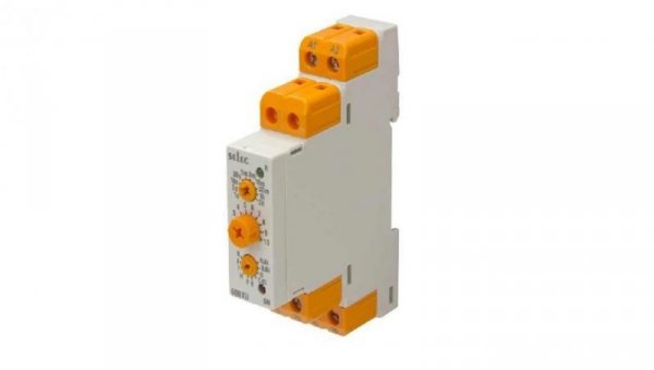 Przekaźnik czasowy 20-230V AC 12-240V DC 13 funkcji 600XU-A-1-CU