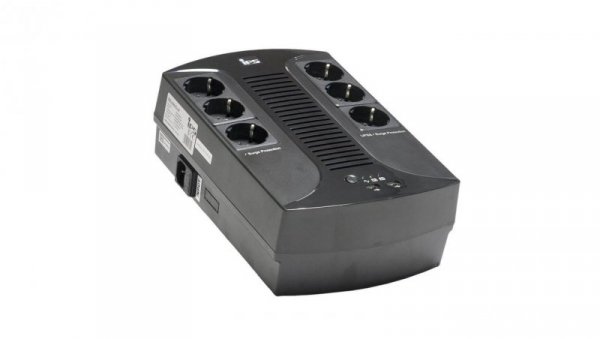 Zasilacz UPS, 600VA/360W, desktop, line-interactive DM-LI-0k6-PC-1x7