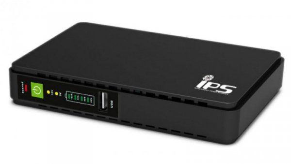 Zasilacz UPS do switchy i routerów WIFI, wbudowane akumulatory Litowe Router UPS-15-POE