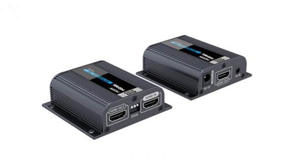 Extender przedłużacz HDMI do 40m po skrętce cat.6 sygnał IP LKV372EDID